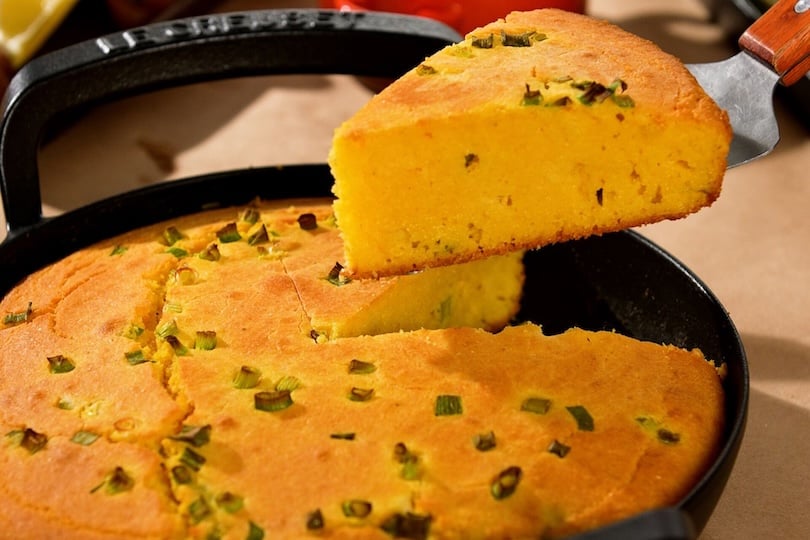 Buttermilk and Green Onion Cornbread